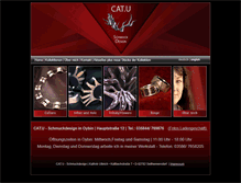 Tablet Screenshot of designcatu.com
